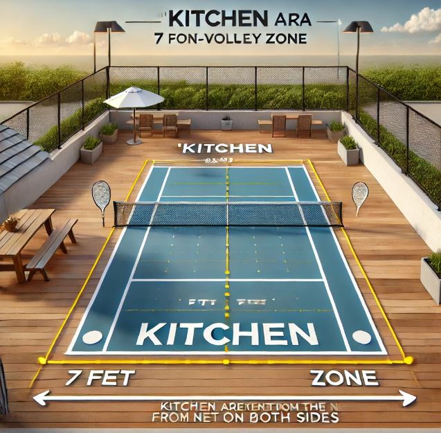 pickleball, pickleball kitchen rules, kitchen rules pickleball​, pickleball kitchen rules momentum