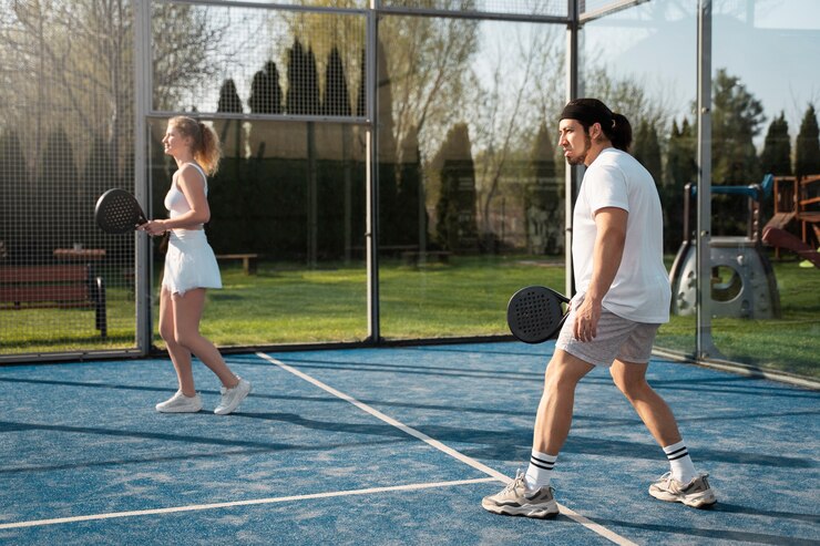 Can you play pickleball with no net?