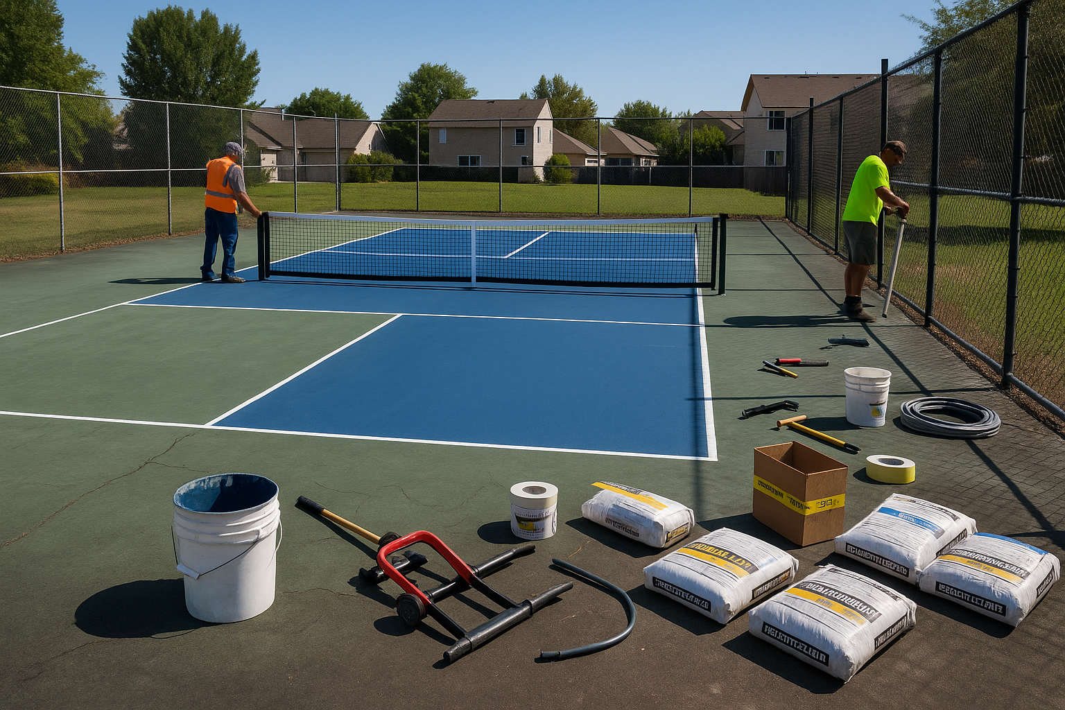 Pickleball Court Conversion
