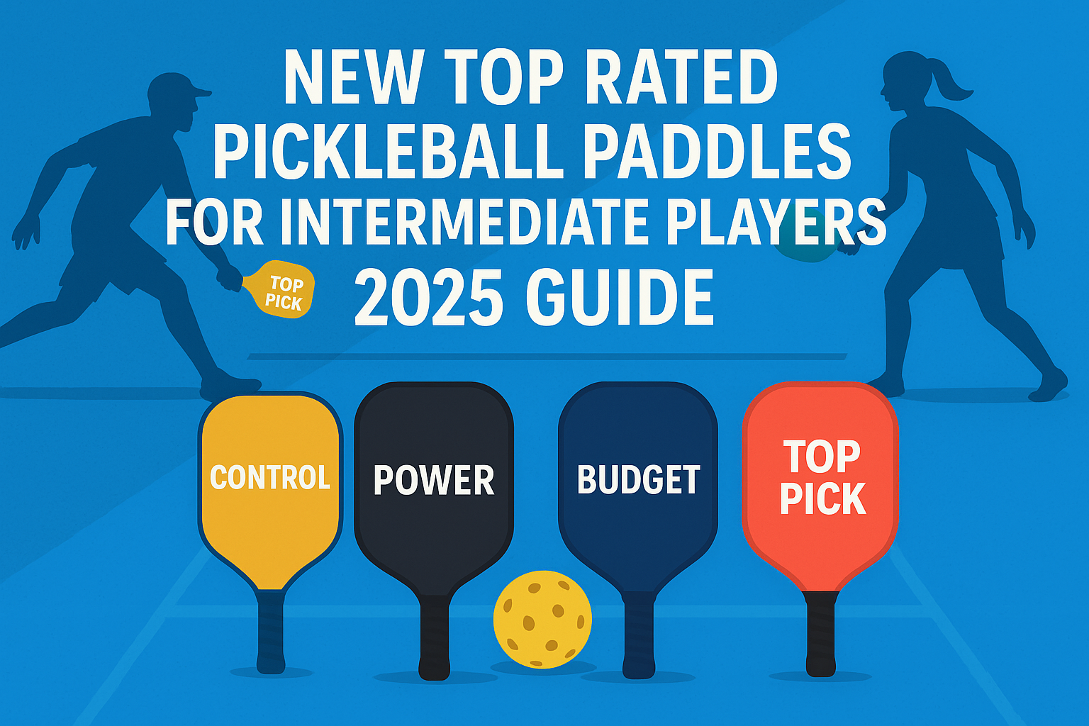 New Top Rated Pickleball Paddle For Intermediate 2025